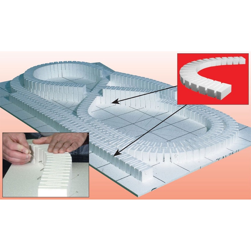 Riser 2″x2′ 4/pack  Time Machine Hobby