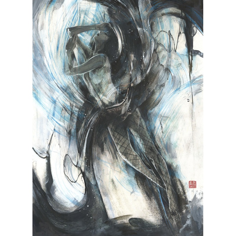 Zu Orzu Original Art Zatanna Illustration