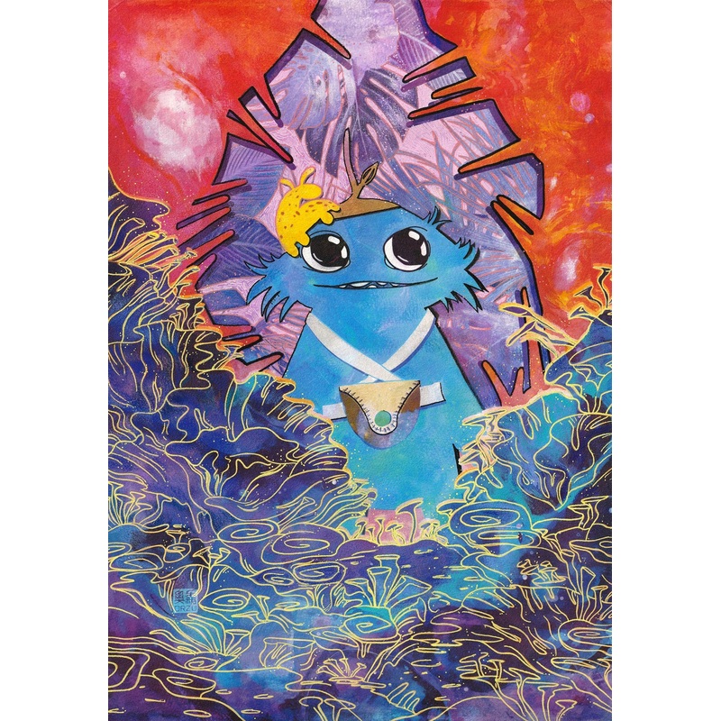 Zu Orzu Original Art Twig #1 Cover