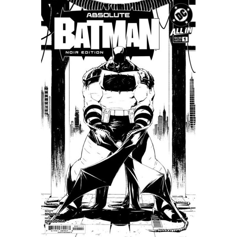 ABSOLUTE BATMAN NOIR EDITION #1 (ONE SHOT) CVR A NICK DRAGOTTA