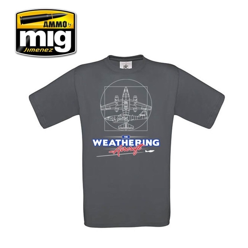 Ammo by MIG – Merchandise – T-Shirt The Weathering Aircraft (M Size) (Preorder)