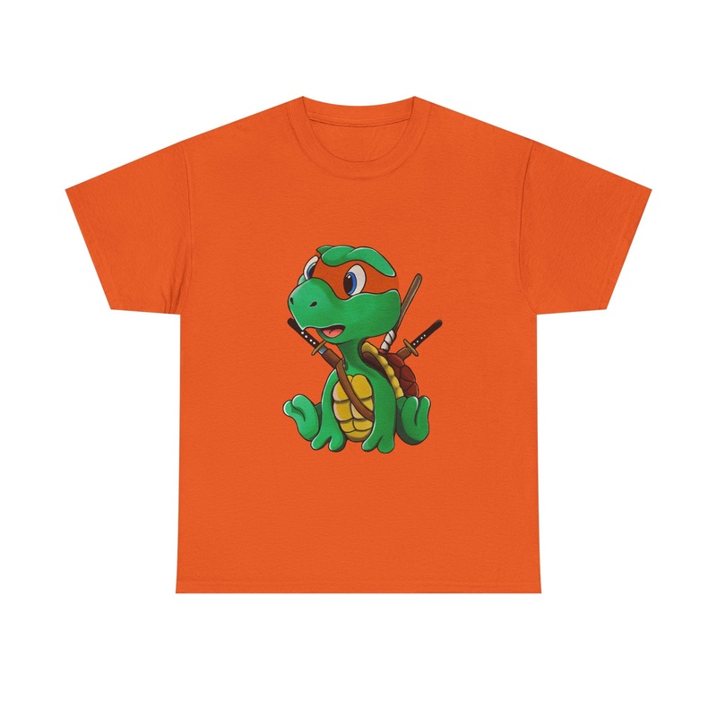 Baby Mikey (Last Ronin) Stronghold T-Shirt Orange S