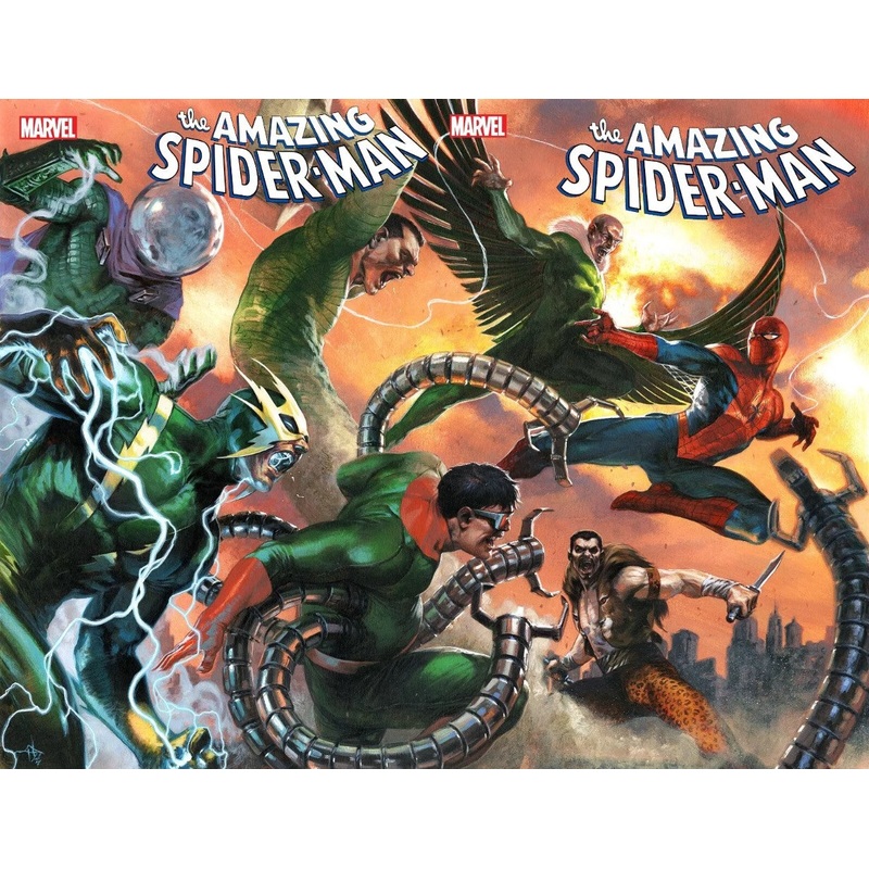 AMAZING SPIDER-MAN # 53 & #54 GABRIELE DELL’OTTO CONNECTING SET
