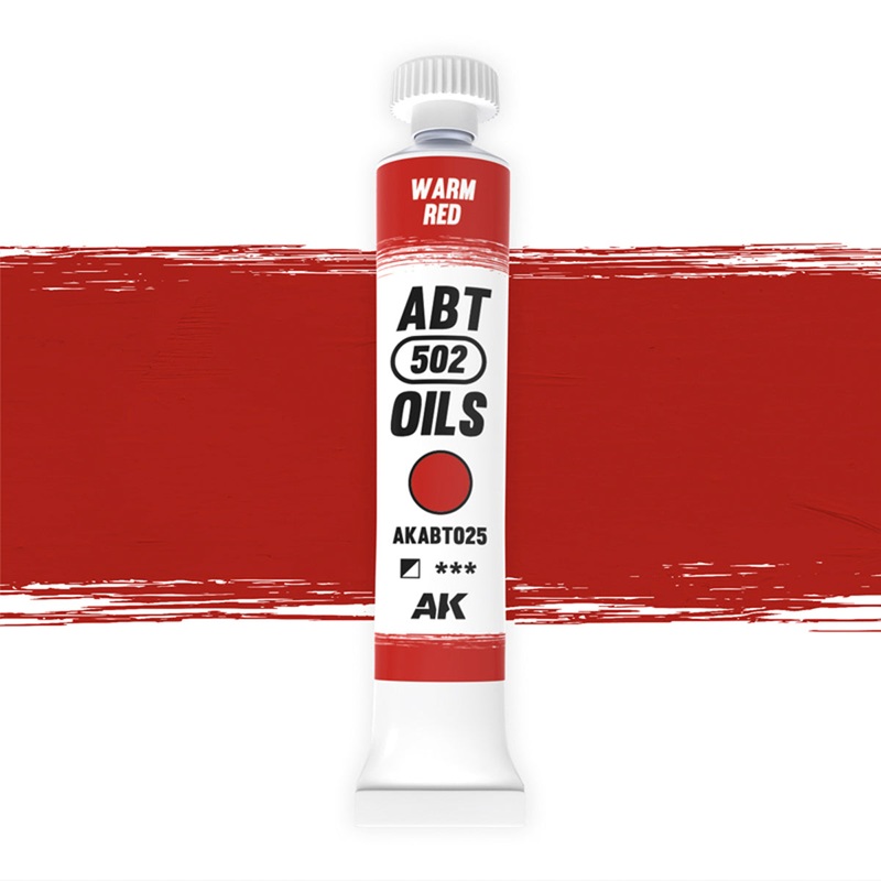Abteilung 502 Oil Paint 20ml – Warm Red