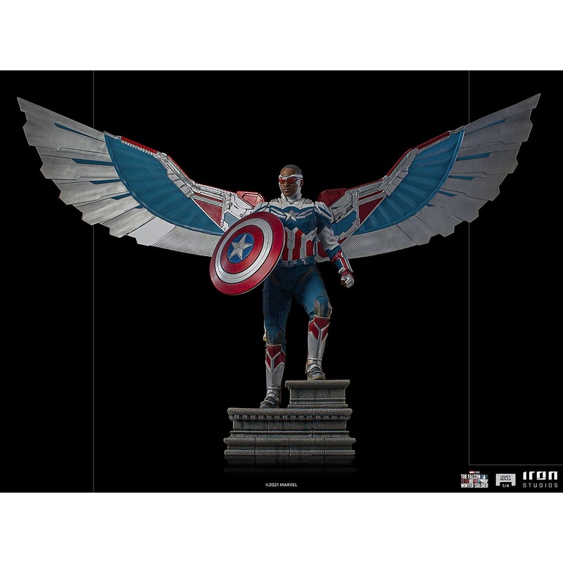 Falcon and The Winter Soldier: Captain America (Sam Wilson) Statue
