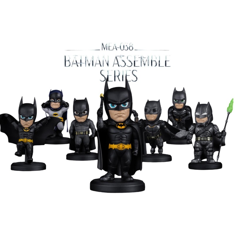 Beast Kingdom Mini Egg Attack Batman Series Set (Assortment of 6)