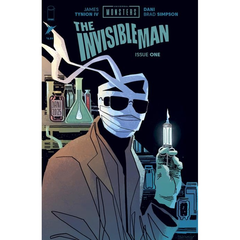 UNIVERSAL MONSTERS THE INVISIBLE MAN #1 (OF 4) CVR A DANI & BRAD SIMPSON