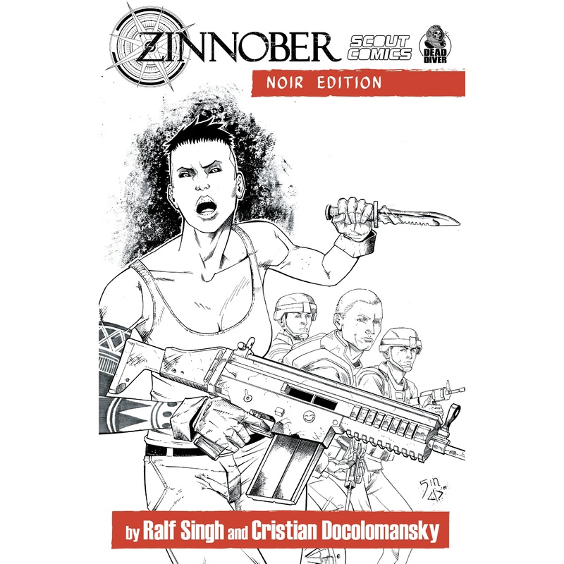 Zinnober Sketchbook – NYCC Exclusive Comic