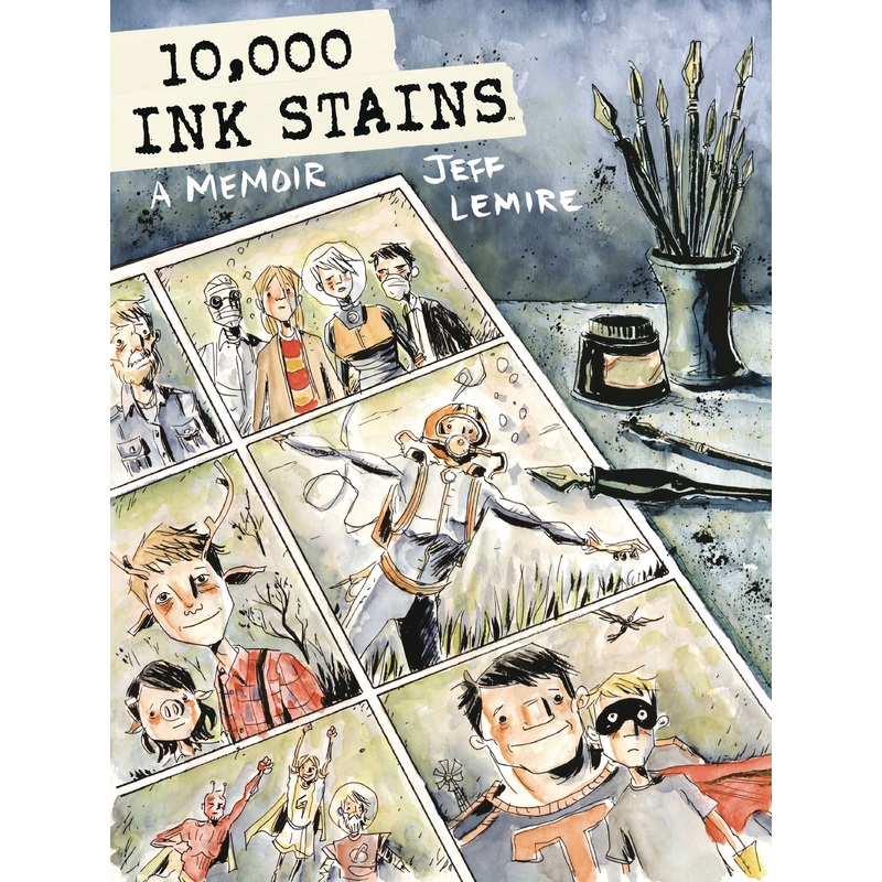 10000 INK STAINS A MEMOIR HC DARK HORSE COMICS
