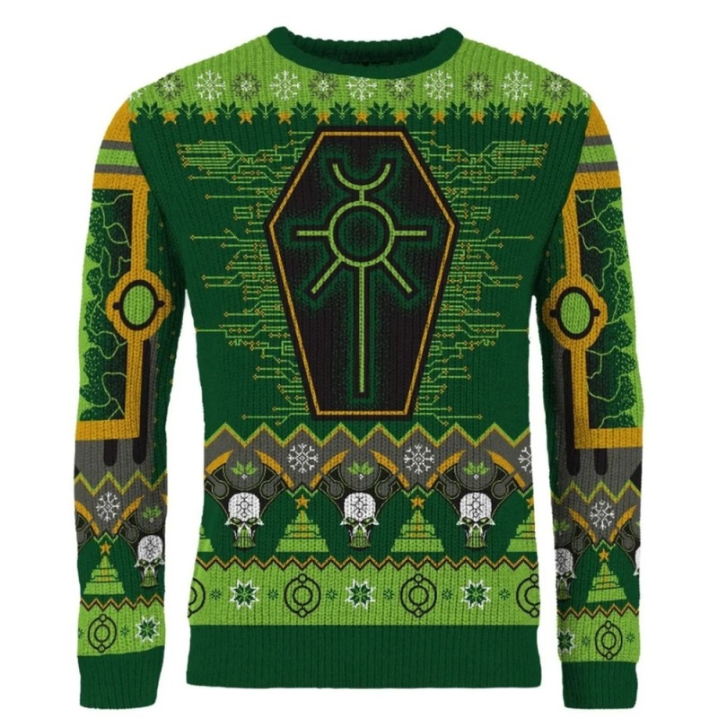 Warhammer 40000: Necron Christmas Jumper (Size XL) – Preorder