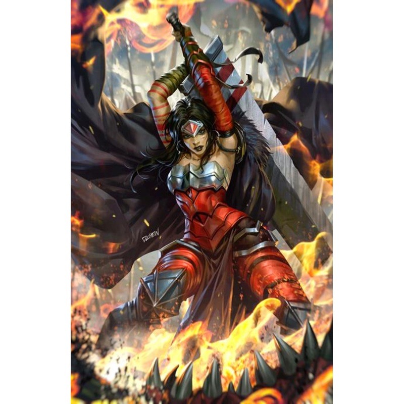 ABSOLUTE WONDER WOMAN #14 CVR B DERRICK CHEW CARD STOCK VAR