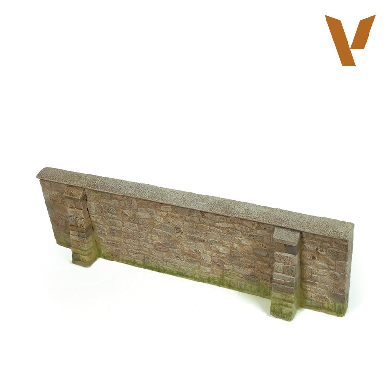 Vallejo Scenic Wall 24×7 cm Size – Normandy Village