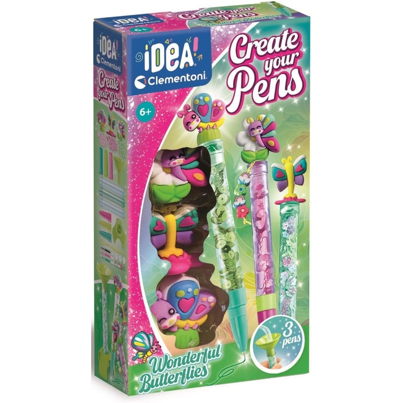 Clementoni Small Pen Lab – Wonderful Butterflies