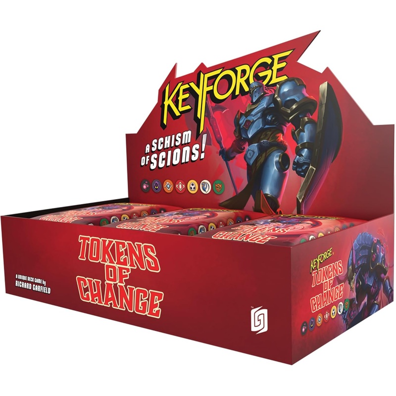 Ghost Galaxy – KeyForge: Tokens of Change Archon Deck Display (Display of 12 Decks)