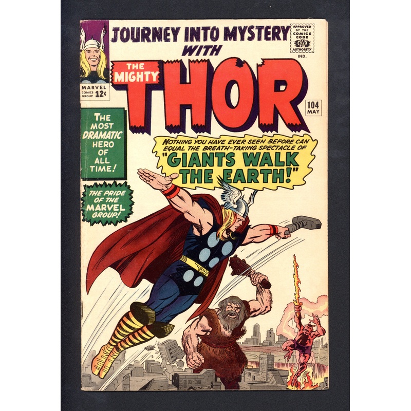 Journey into Mystery (1952 1st Series Marvel) #104 Raw F (101722)