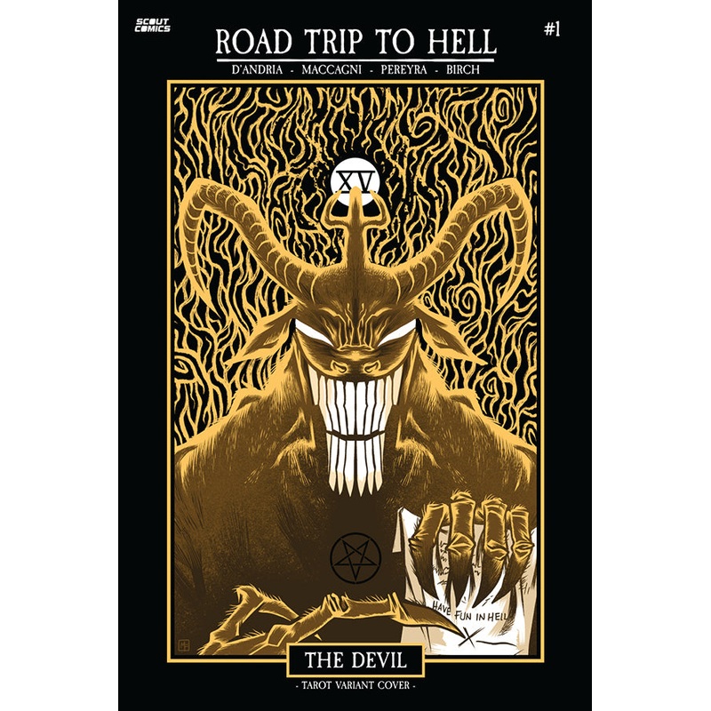 Road Trip To Hell #1 – 1:10 Retailer Incentive Cover