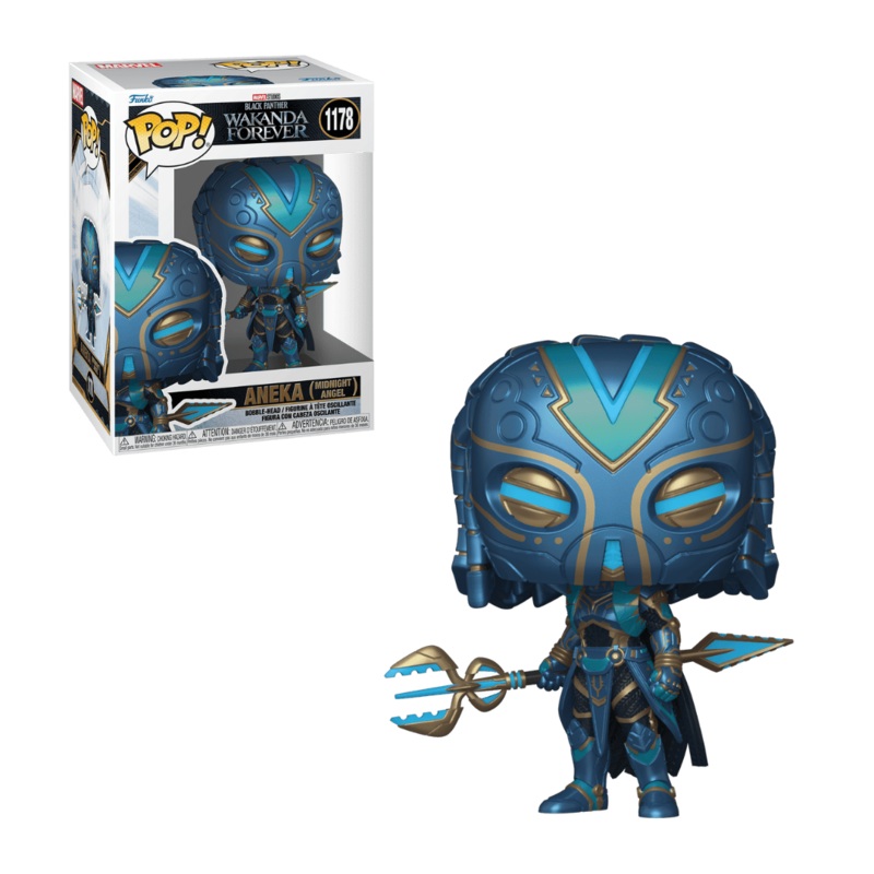 Aneka Midnight Angel Black Panther Wakanda Forever Funko Pop! Vinyl