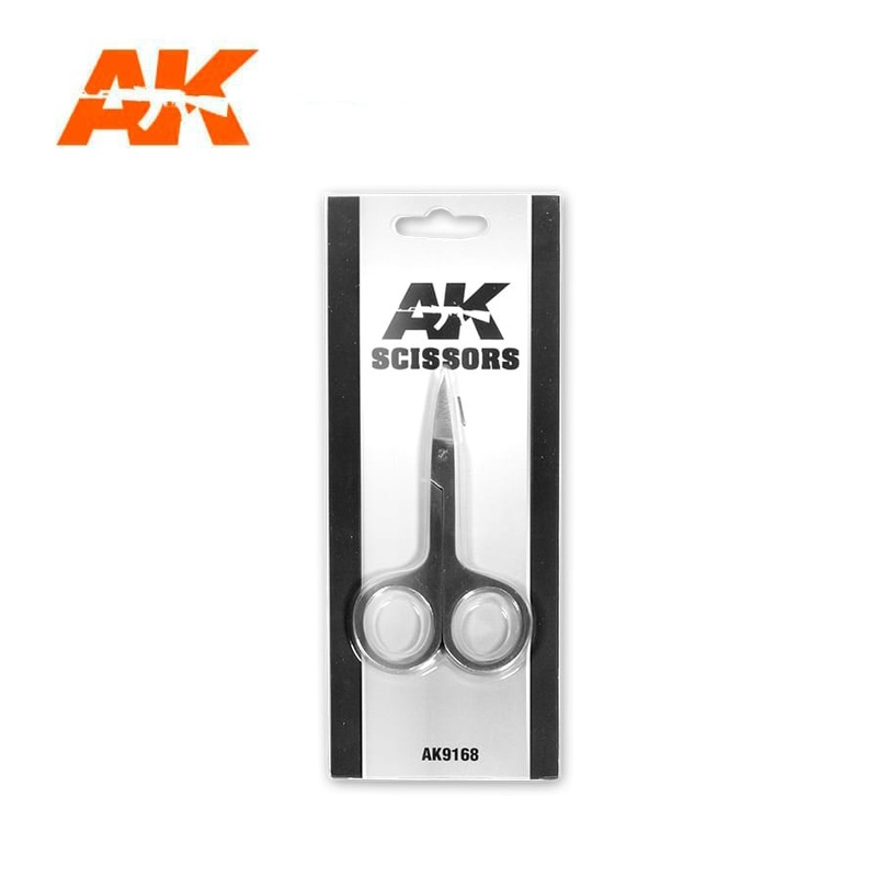 AK Interactive – Curved Tip Scissors for Photoetched Parts