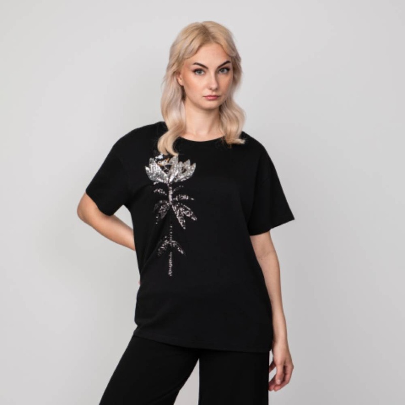 Snufkin Charm T-shirt Black S