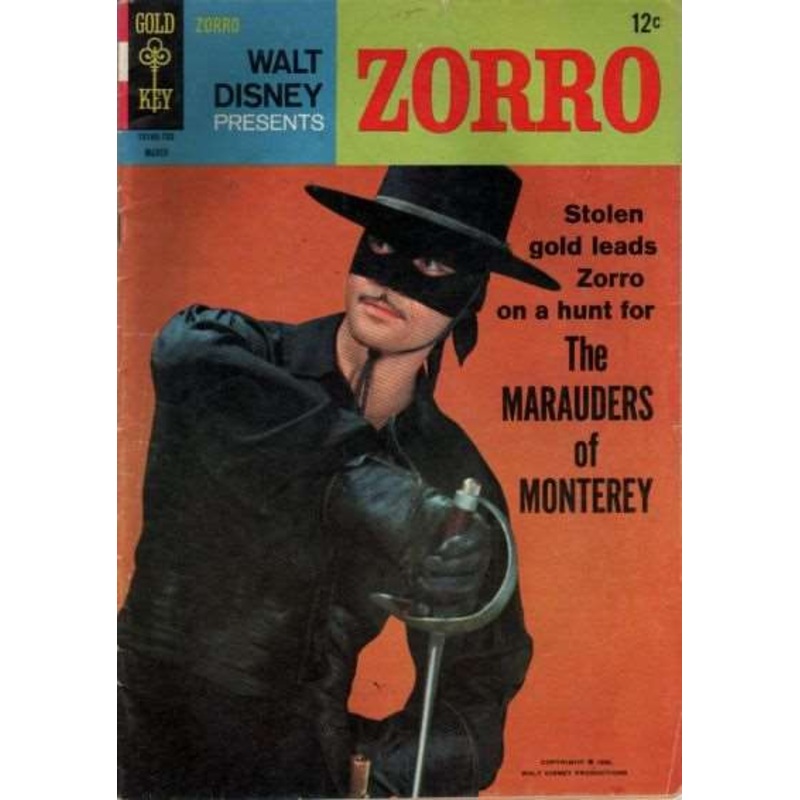 Zorro (1967 Gold Key) #  5 Raw VF/NM