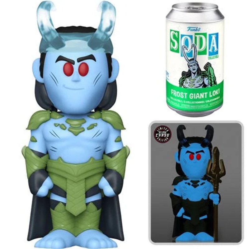 FROST GIANT LOKI (CHANCE OF CHASE) (SEALED) (WHAT IF…?) FUNKO SODA FIGURE NM – PERFECT CONDITION / SEALED