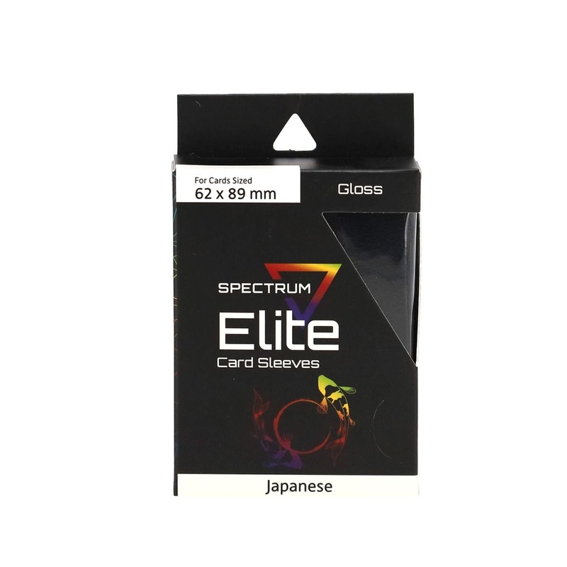 BCW – Elite2 Small Deck Guard Card Sleeves 60-Pieces 62 mm x 82 mm Size – Black