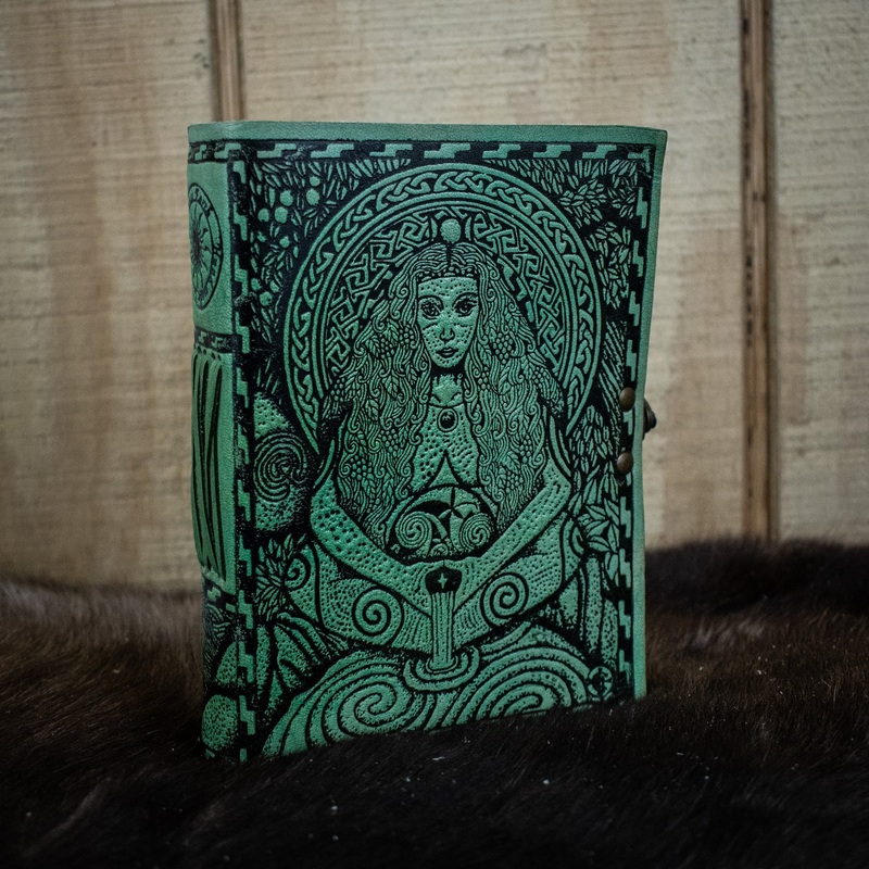 “Mother Earth” Leather Journal