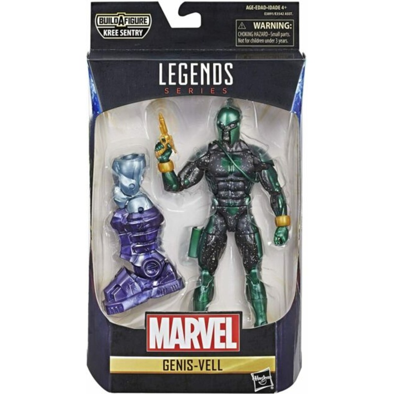 CAPTAIN MARVEL LEGENDS 6IN AF GENIS-VELL