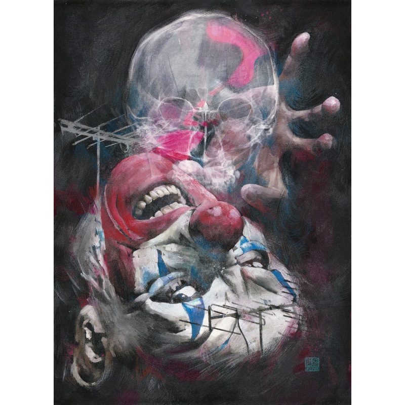 Zu Orzu Original Art Canceled #1 Cover