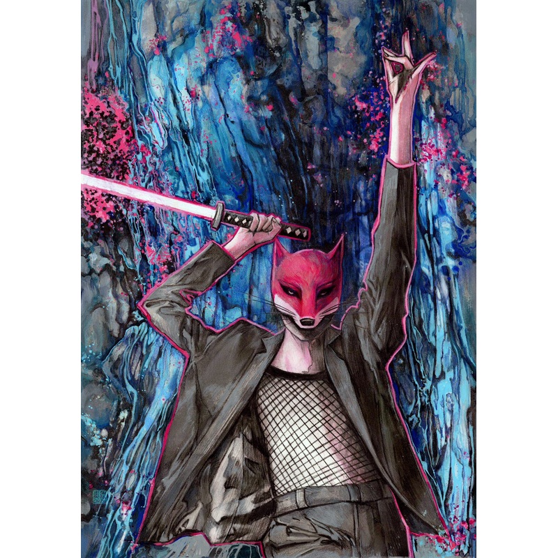 Zu Orzu Original Art Exquisite Corpses #1 Cover