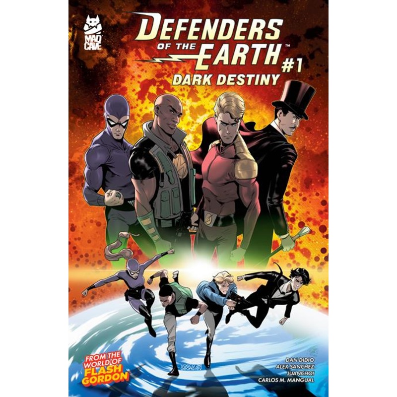 DEFENDERS OF THE EARTH DARK DESTINY #1 (OF 4) CVR B VASCO GEORGIEV VAR