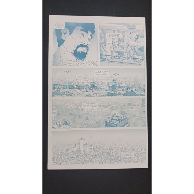 Agent of W.O.R.L.D.E #2 – Page 22 – Cyan – Comic Printer Plate – PRESSWORKS