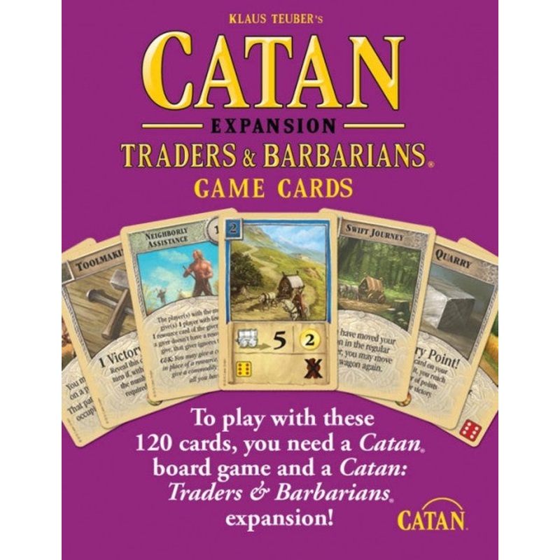 Catan: Traders & Barbarians Expansion Card Deck – 5th Edition