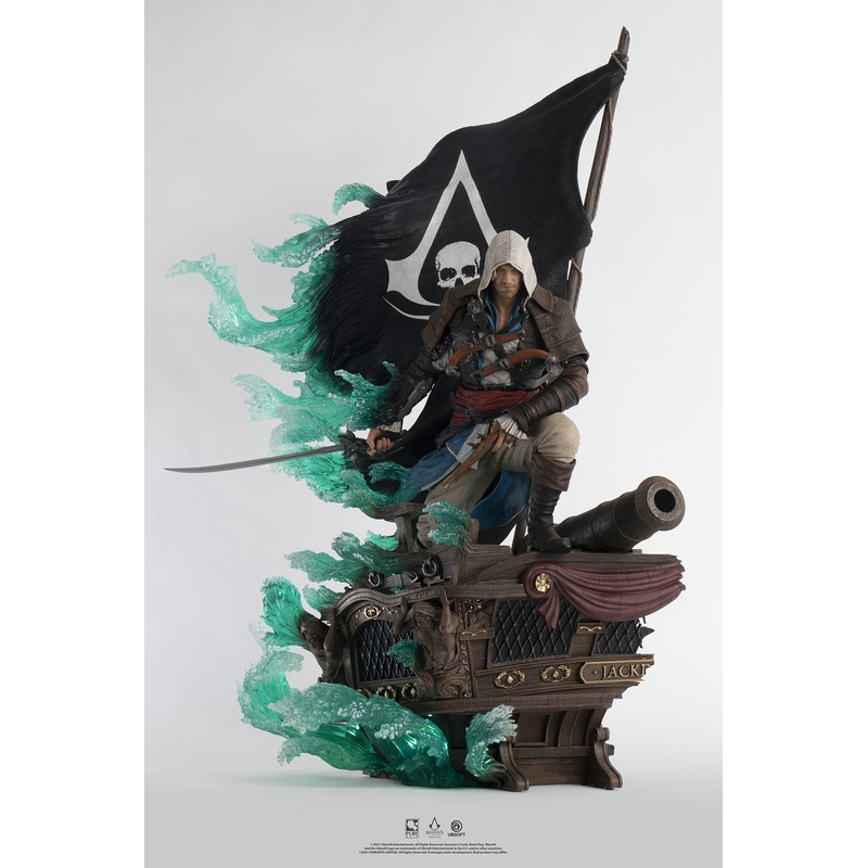 Assassins Creed Black Flag Animus Edward Kenway Statue