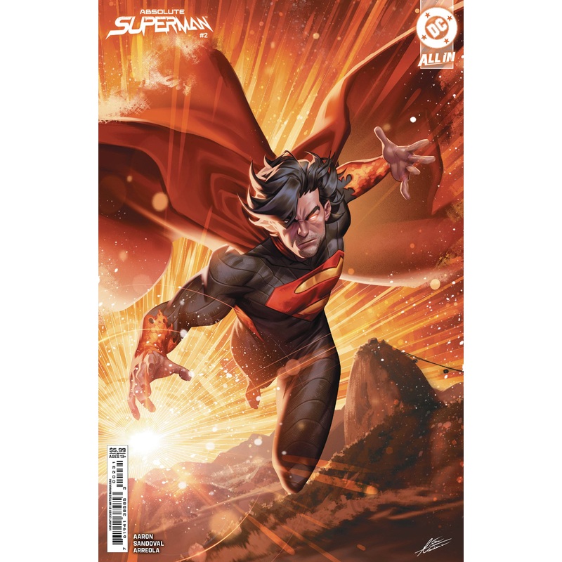 ABSOLUTE SUPERMAN #2 MANHANINI COVER C