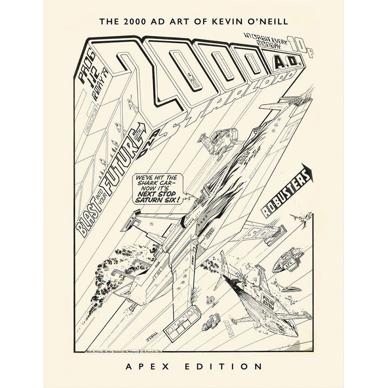 2000 AD ART OF KEVIN O`NEILL APEX ED HC REBELLION 2000AD