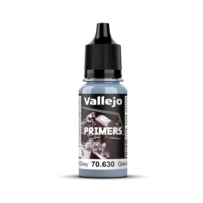 Vallejo Surface Primer – Steel Grey 18ml