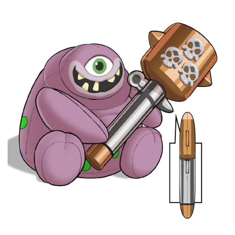 Warhammer Plush Grenade Nurgling