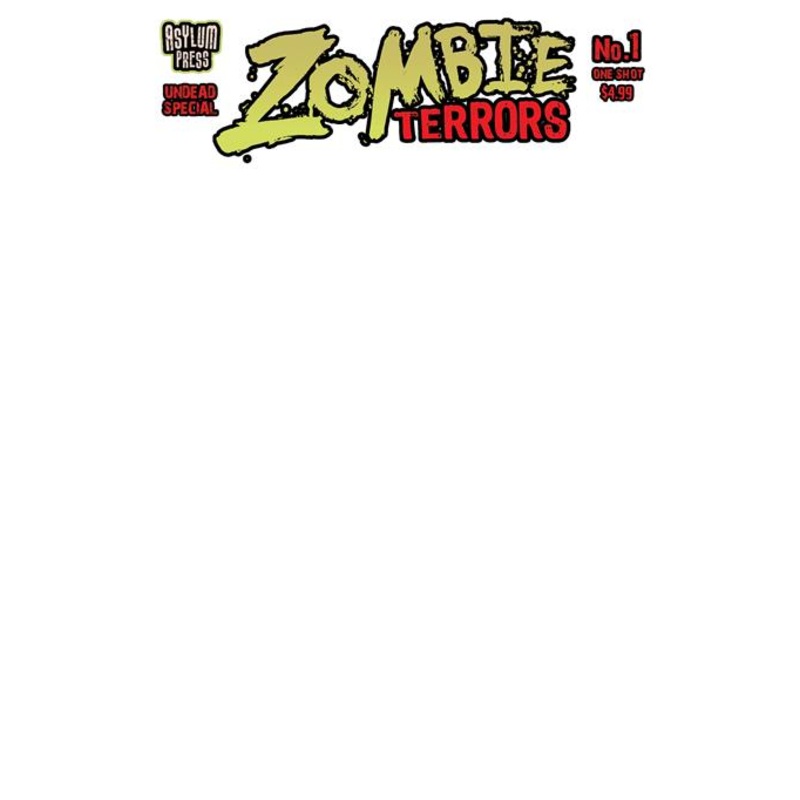 ZOMBIE TERROR #1 UNDEAD SPECIAL (ONE SHOT) CVR C SKETCH COVER VAR PREVIOUSLY SOLICITED