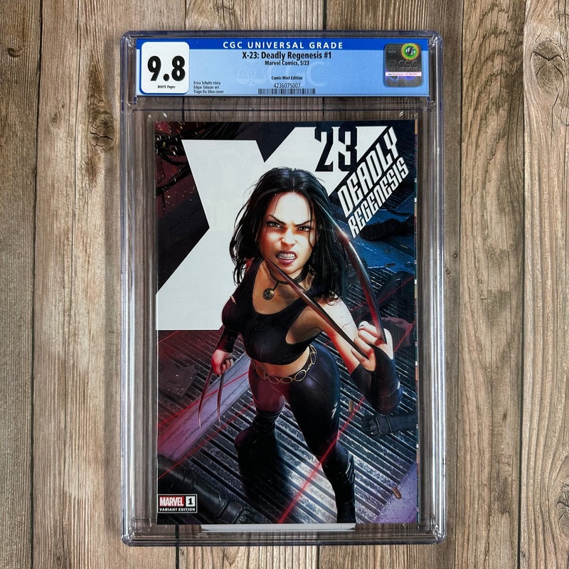 X-23: Deadly Regenesis #1 CGC 9.8 WP Comic Mint Edition, 1st appearance of Haymaker (cert:5007)