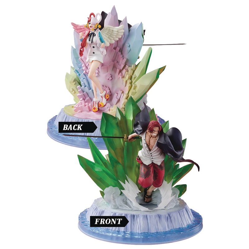 FIGUARTS ZERO ONE PIECE FILM RED EXTRA BATTLE SHANKS & UTA