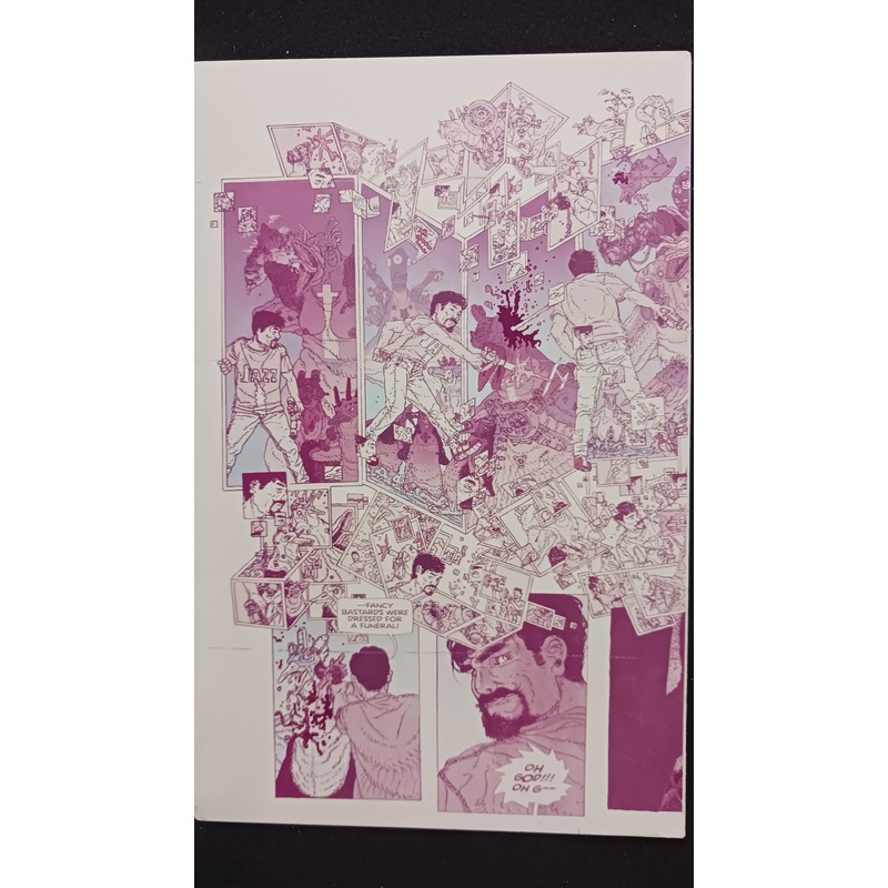 Agent of W.O.R.L.D.E #2 – Page 17 – Magenta – Comic Printer Plate – PRESSWORKS