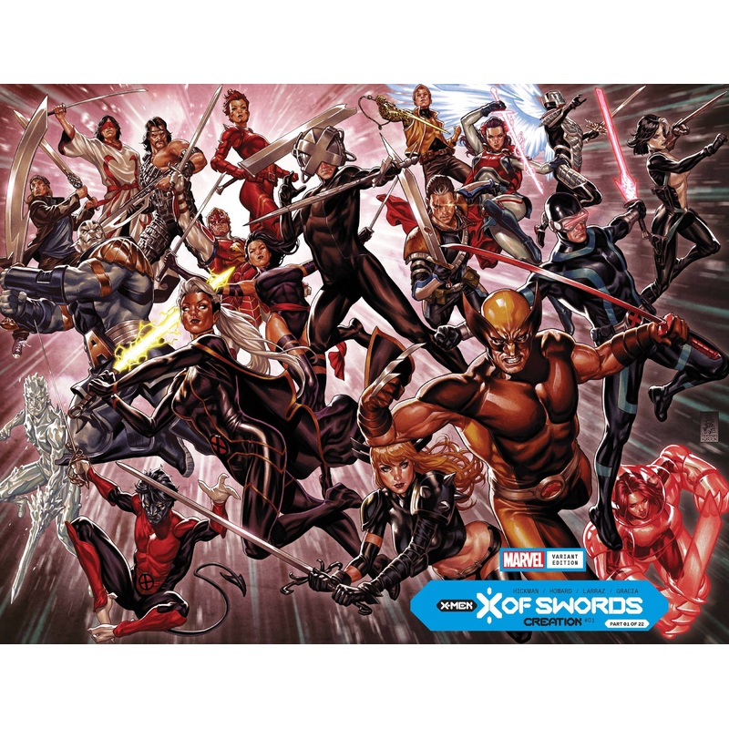 X OF SWORDS: CREATION #1 BROOKS WRAPAROUND VARIANT