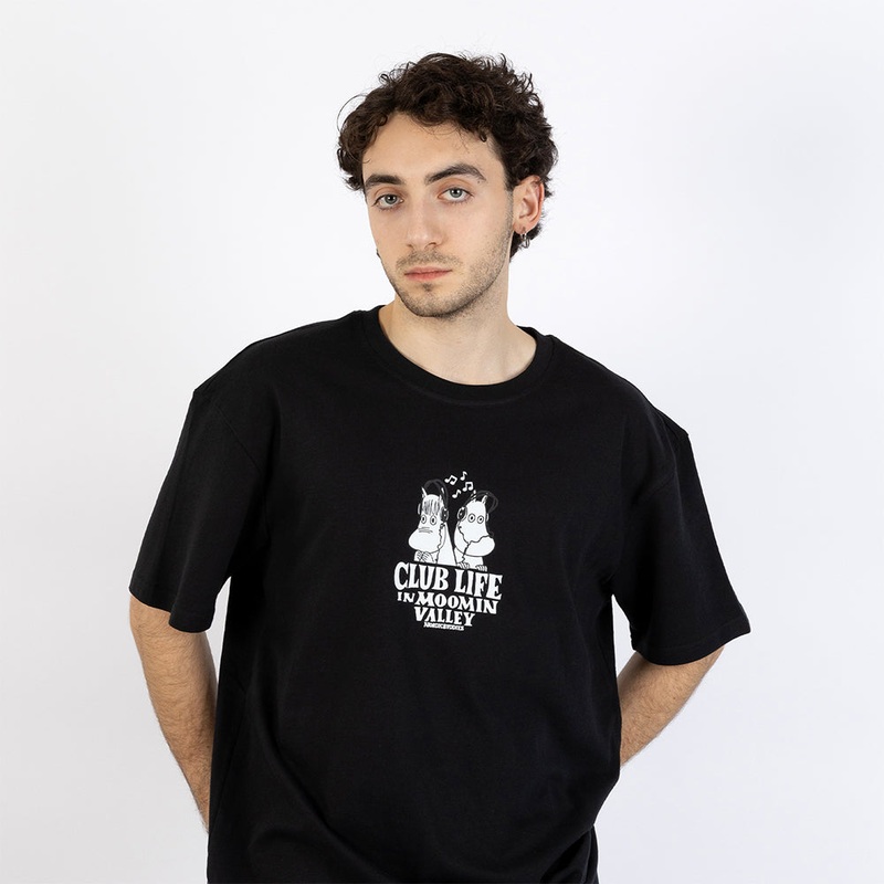 Moomin Club Life T-Shirt Black XS