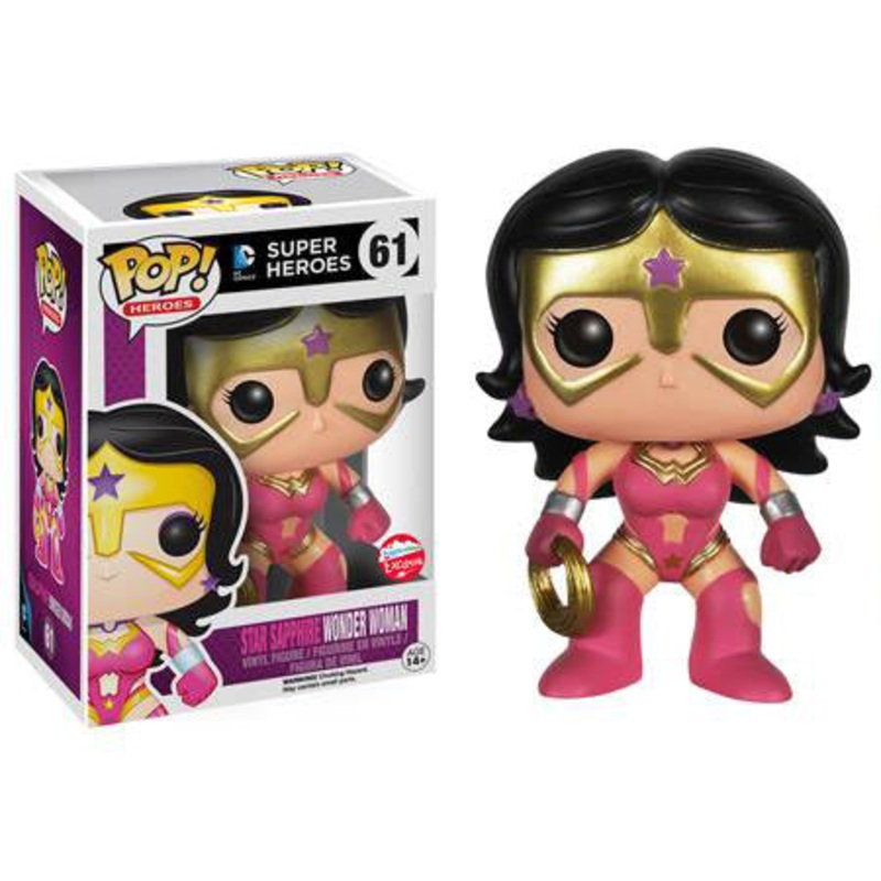 WONDER WOMAN #61 (STAR SAPPHIRE) (FUGITIVE TOYS EXCLUSIVE STICKER) FUNKO POP