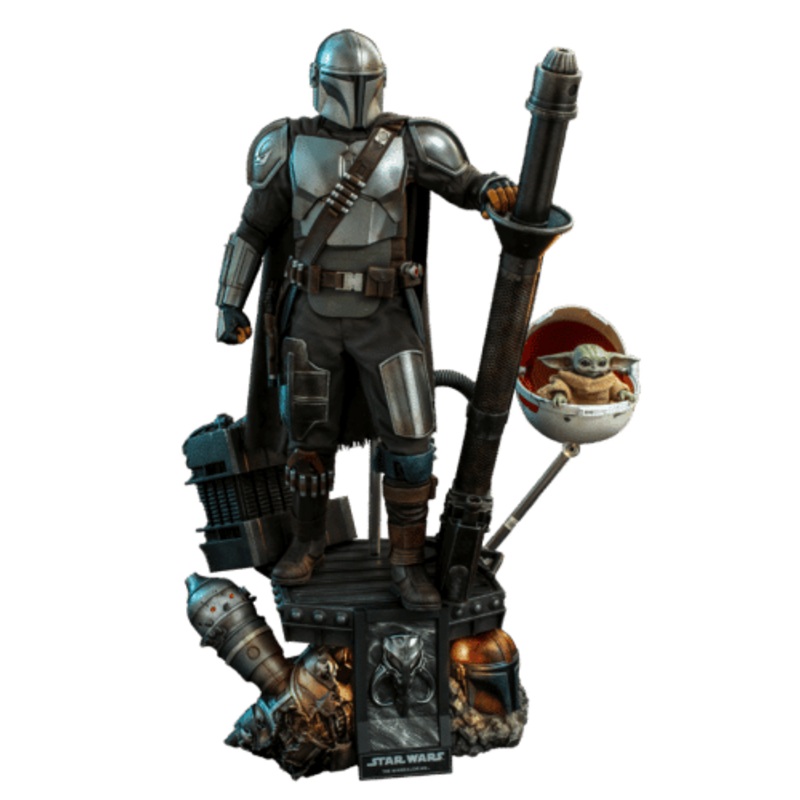 The Mandalorian and The Child Quarter Scale Figure
