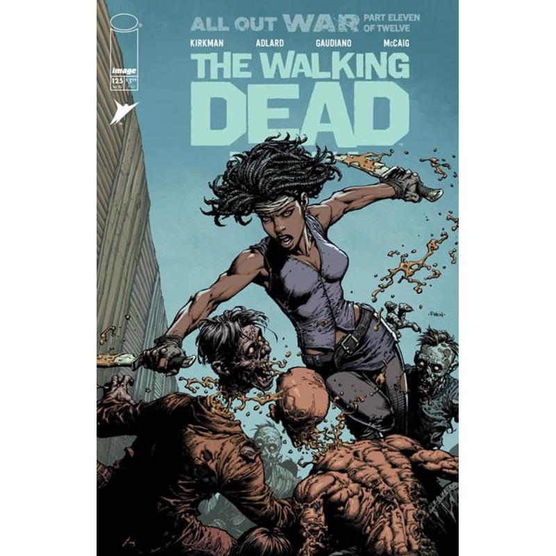 WALKING DEAD DELUXE #125 CVR A DAVID FINCH & DAVE MCCAIG
