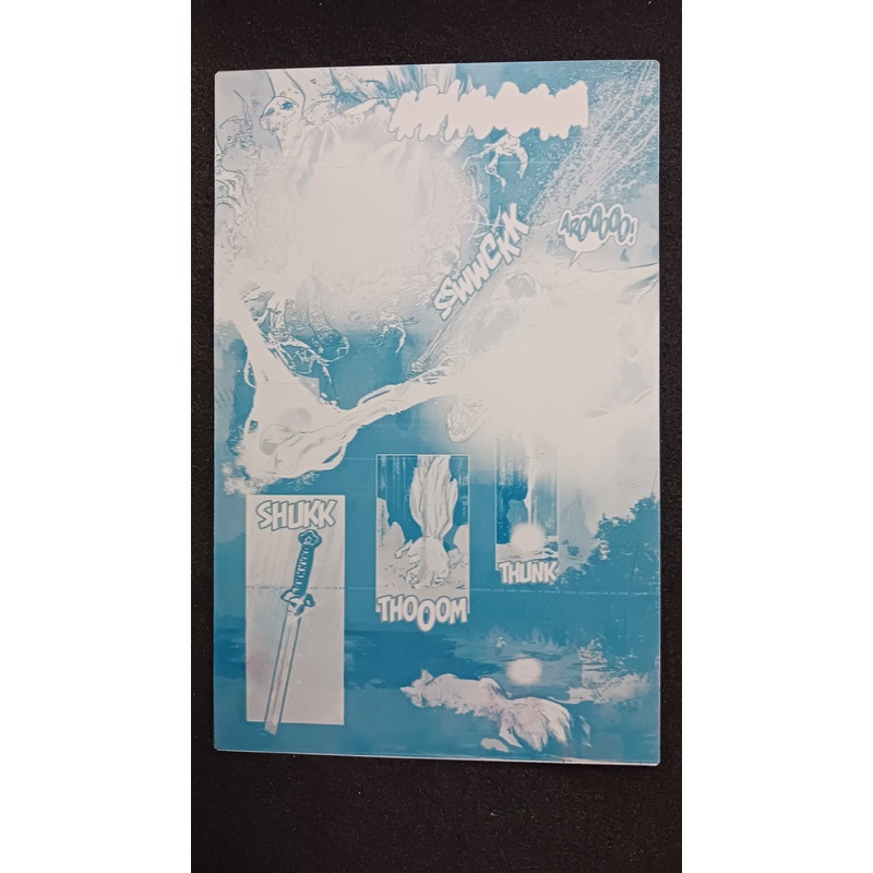 West Moon Chronicles #2 – Page 25 – Cyan – Comic Printer Plate – PRESSWORKS