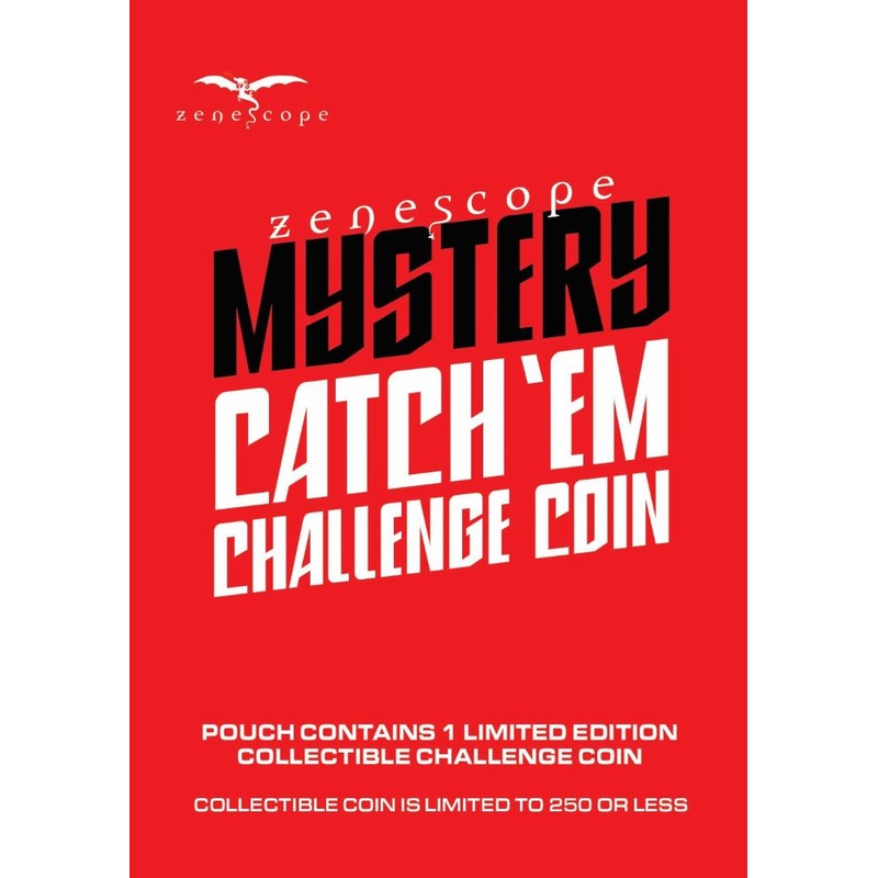 Zenemon Catch ‘Em Challenge Coin – Mystery Pouch