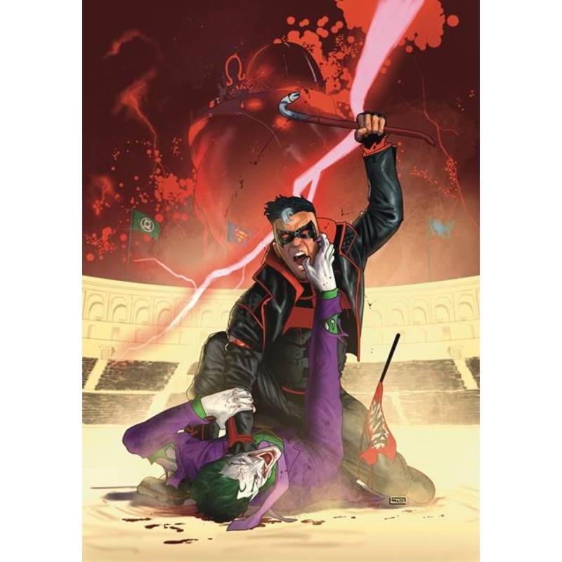 DC K.O. RED HOOD VS JOKER #1 (ONE SHOT) CVR E TAURIN CLARKE CARD STOCK VAR